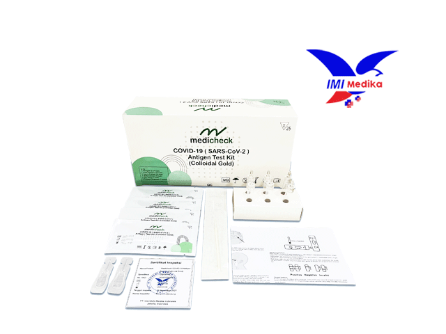 MEDICHECK Covid-19 Antigen Test Kit Colloidal Gold